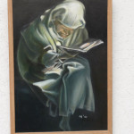 Leserin, Öl auf Leinwand, 50 x 70 cm