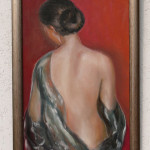 Akt, Öl auf Leinwand, 40 x 60 cm