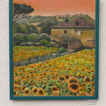 Toskana, Öl auf Leinwand, 50 x 60 cm