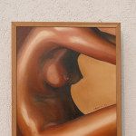 Akt, Öl auf Leinwand, 50 x 60 cm