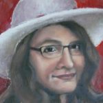 Portrait, Öl auf Leinwand, 40 x 40 cm, 03/2017